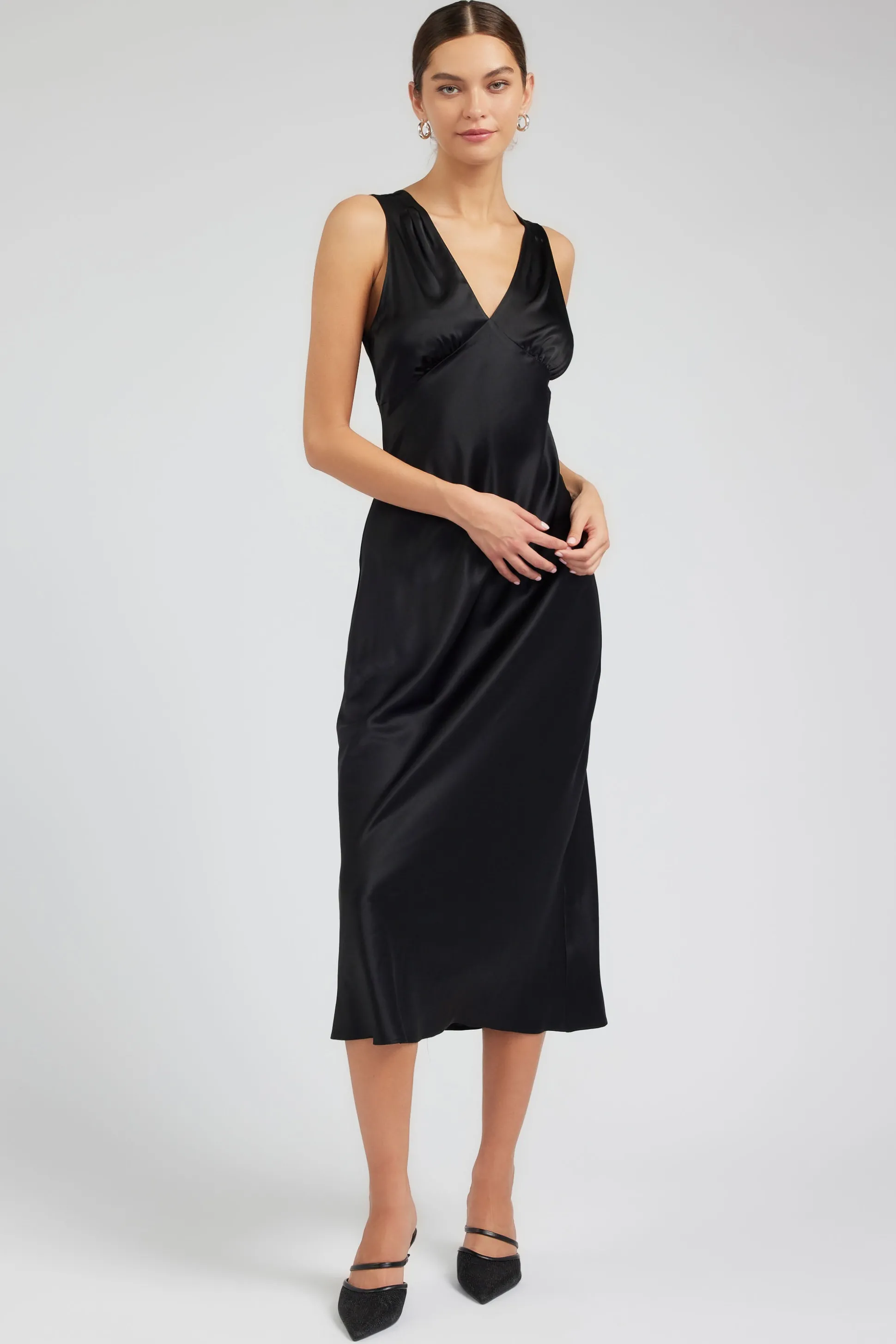 Silk Sweetheart Maxi Dress<Current Air Fashion