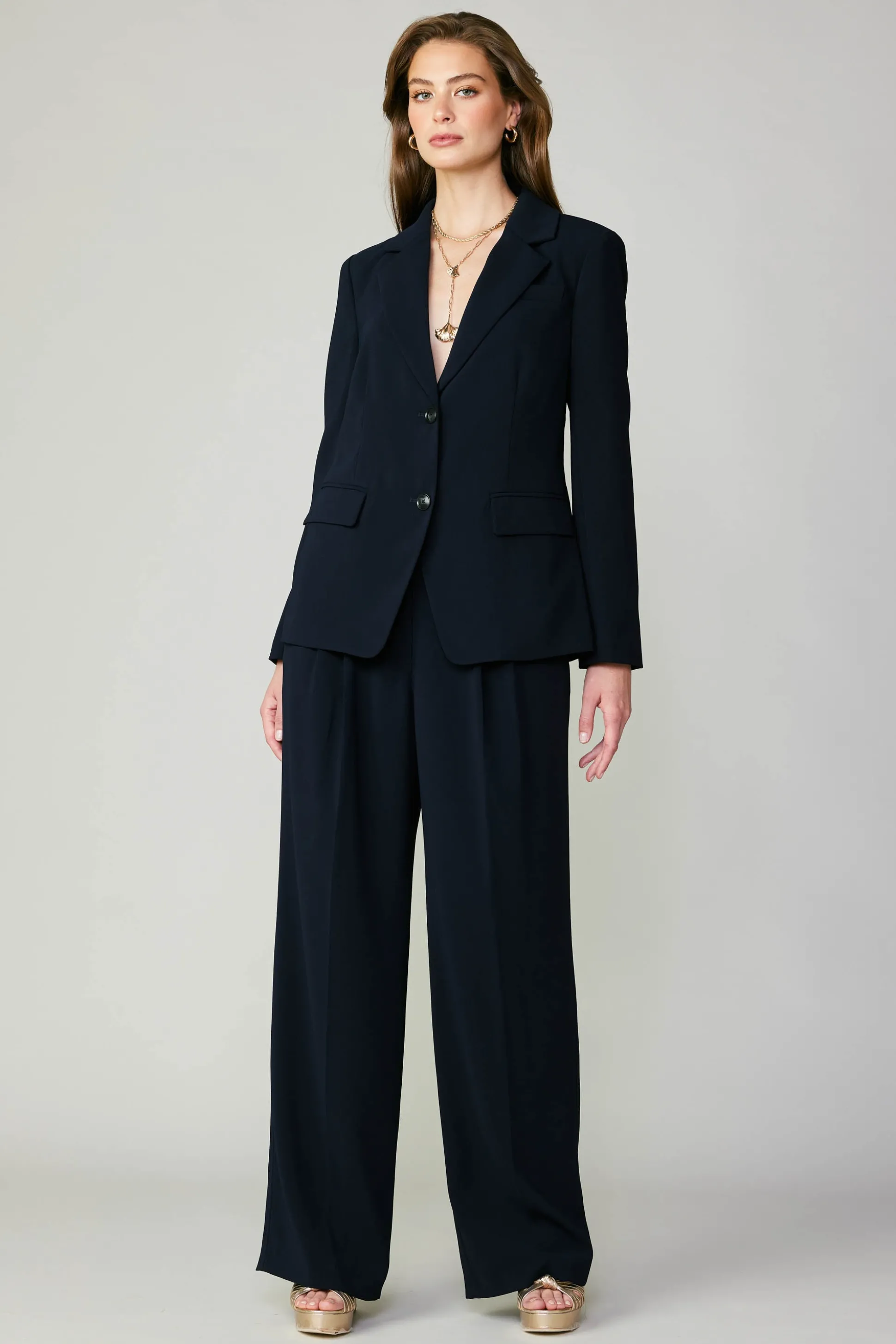 Pintucked Trousers<Current Air Fashion