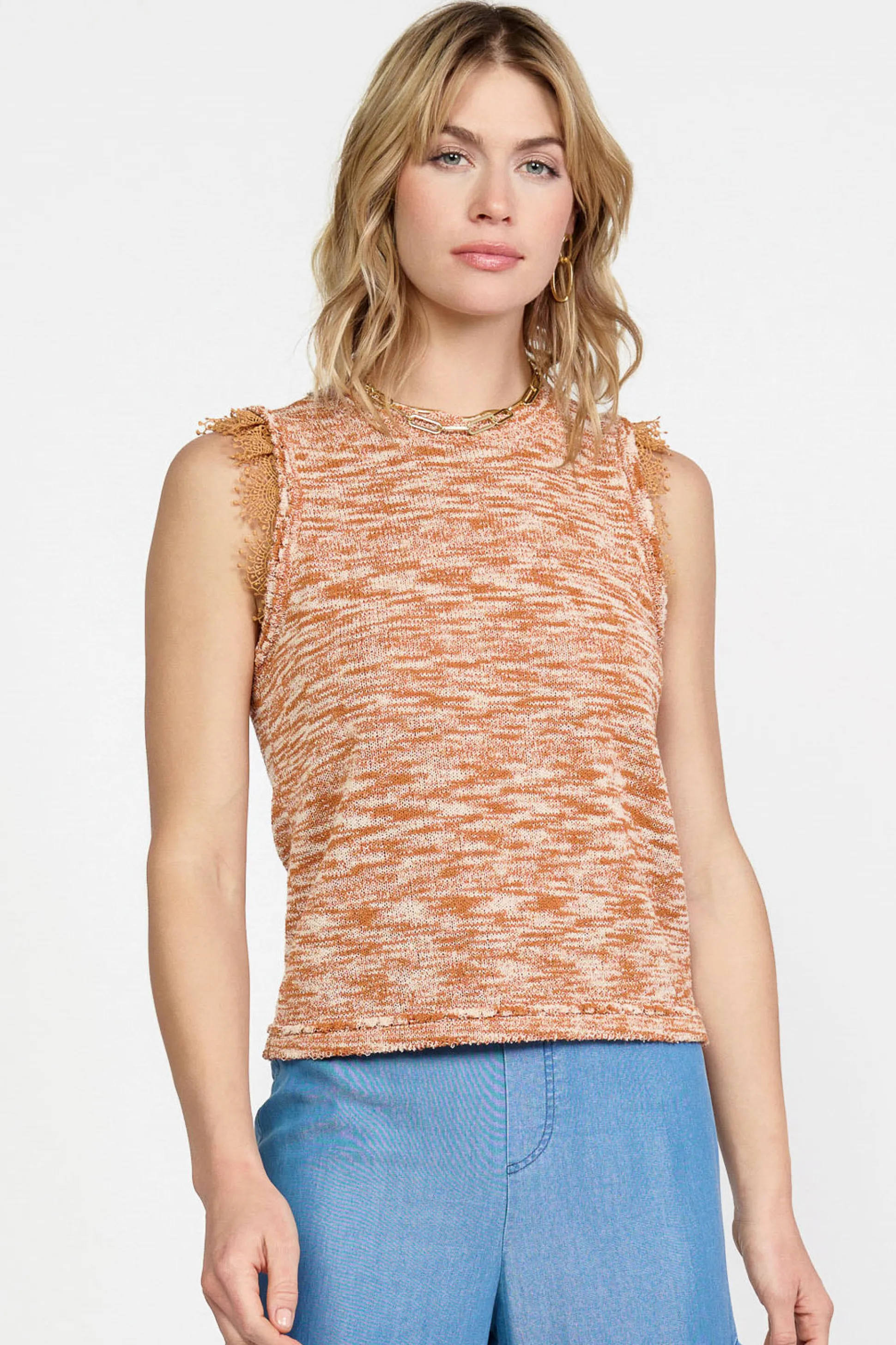 Space Dyed Sweater Tank<Current Air Discount