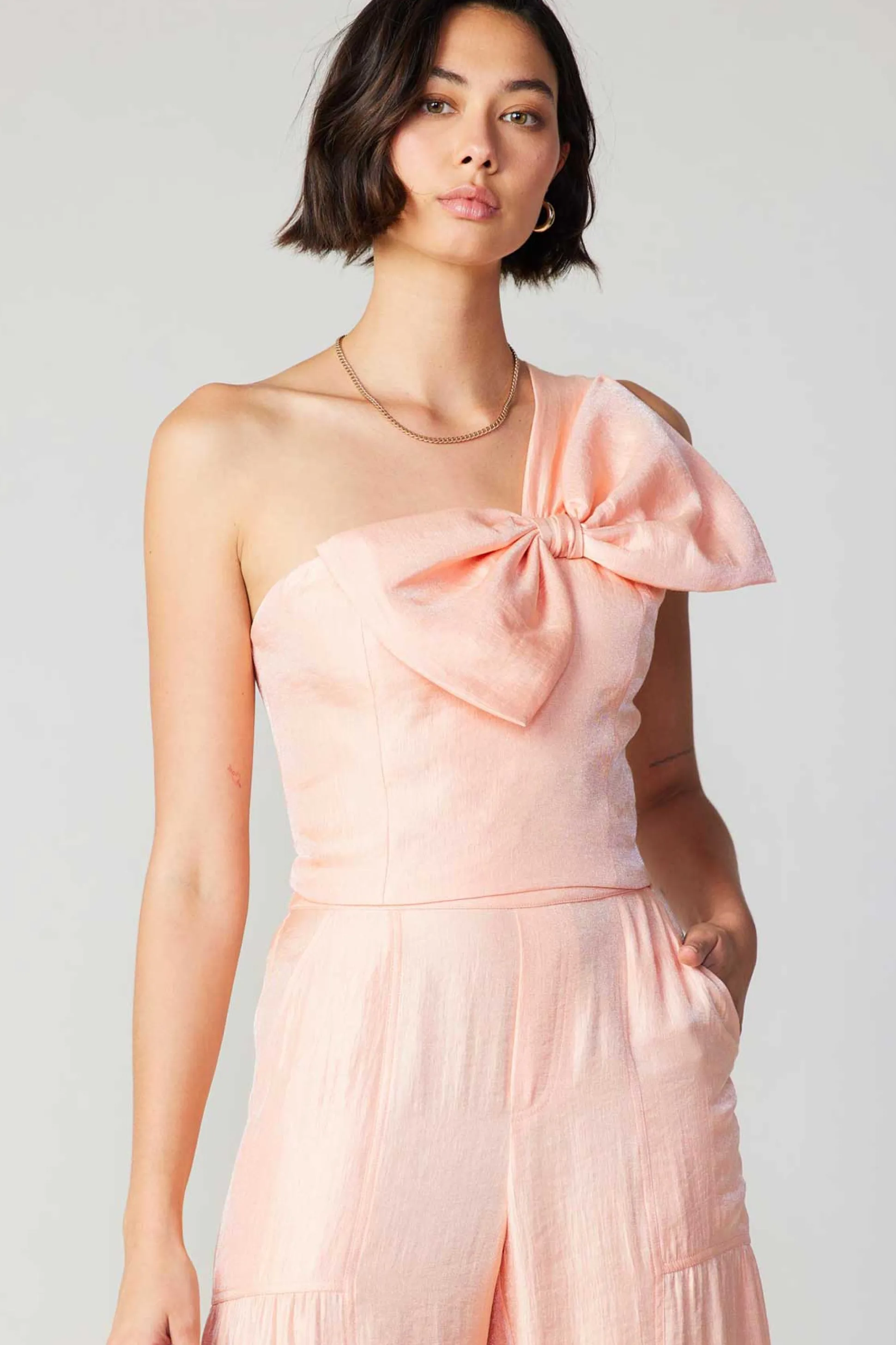 Pastel Bowtie Top<Current Air Online