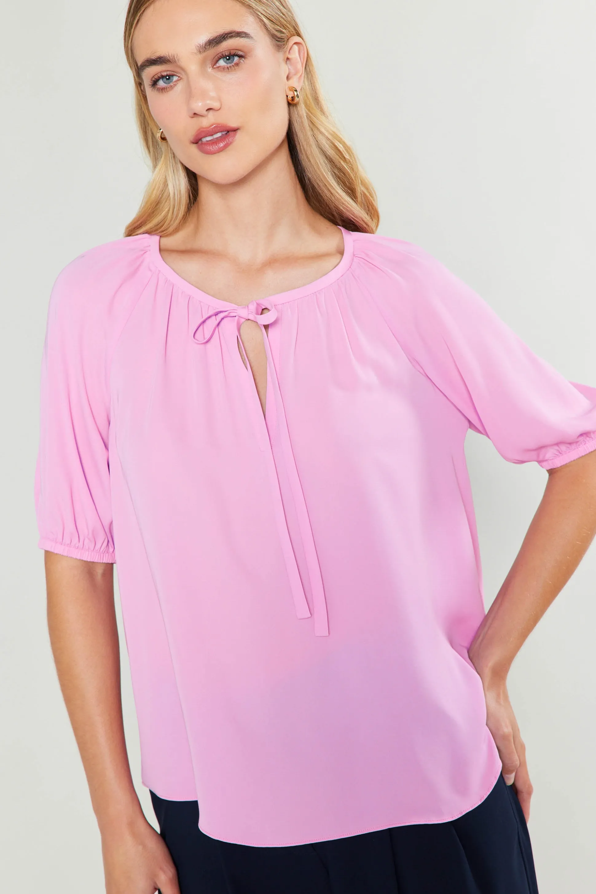 Neck Tie Detailed Blouse<Current Air Online