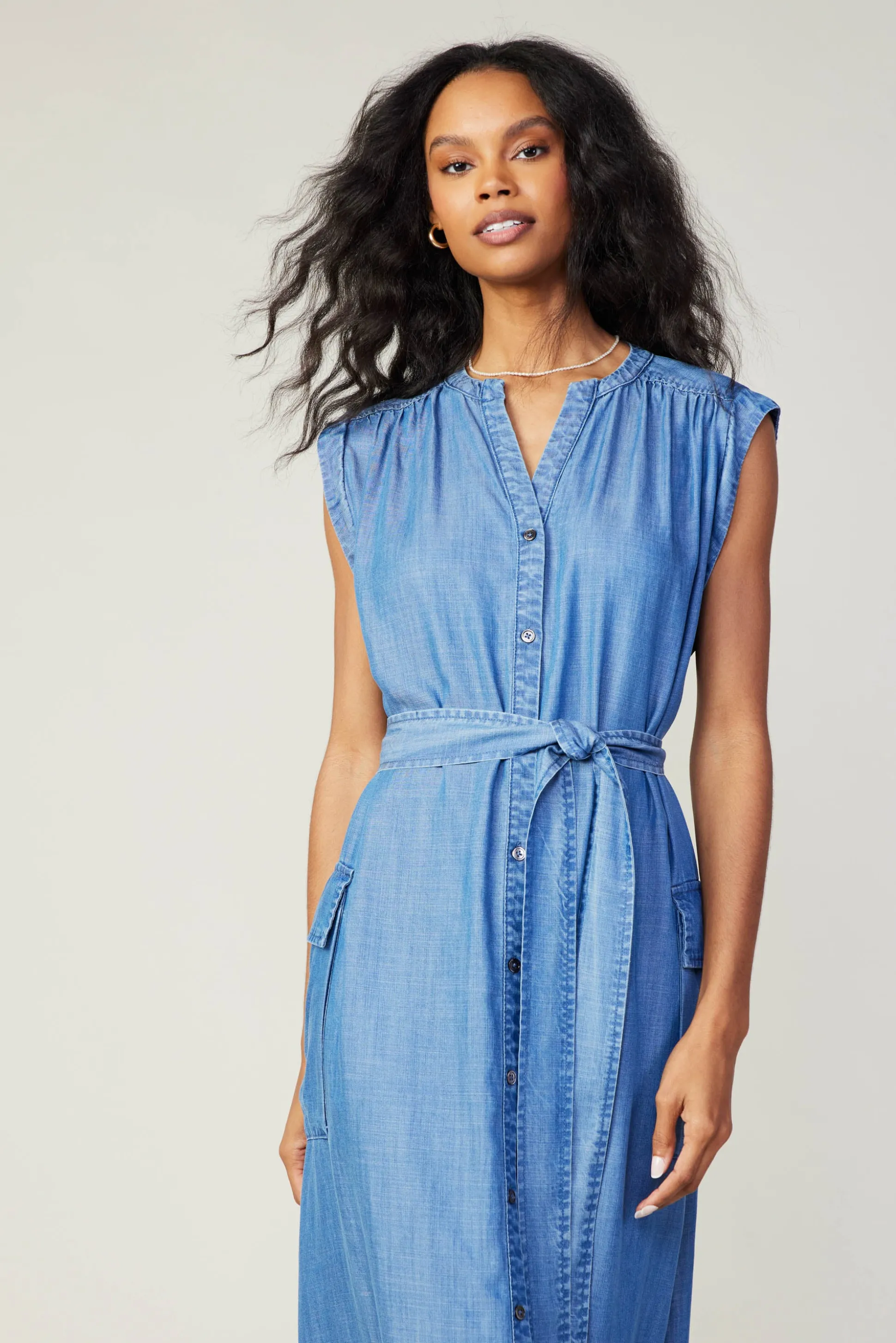Buttondown Shirt Dress<Current Air Clearance