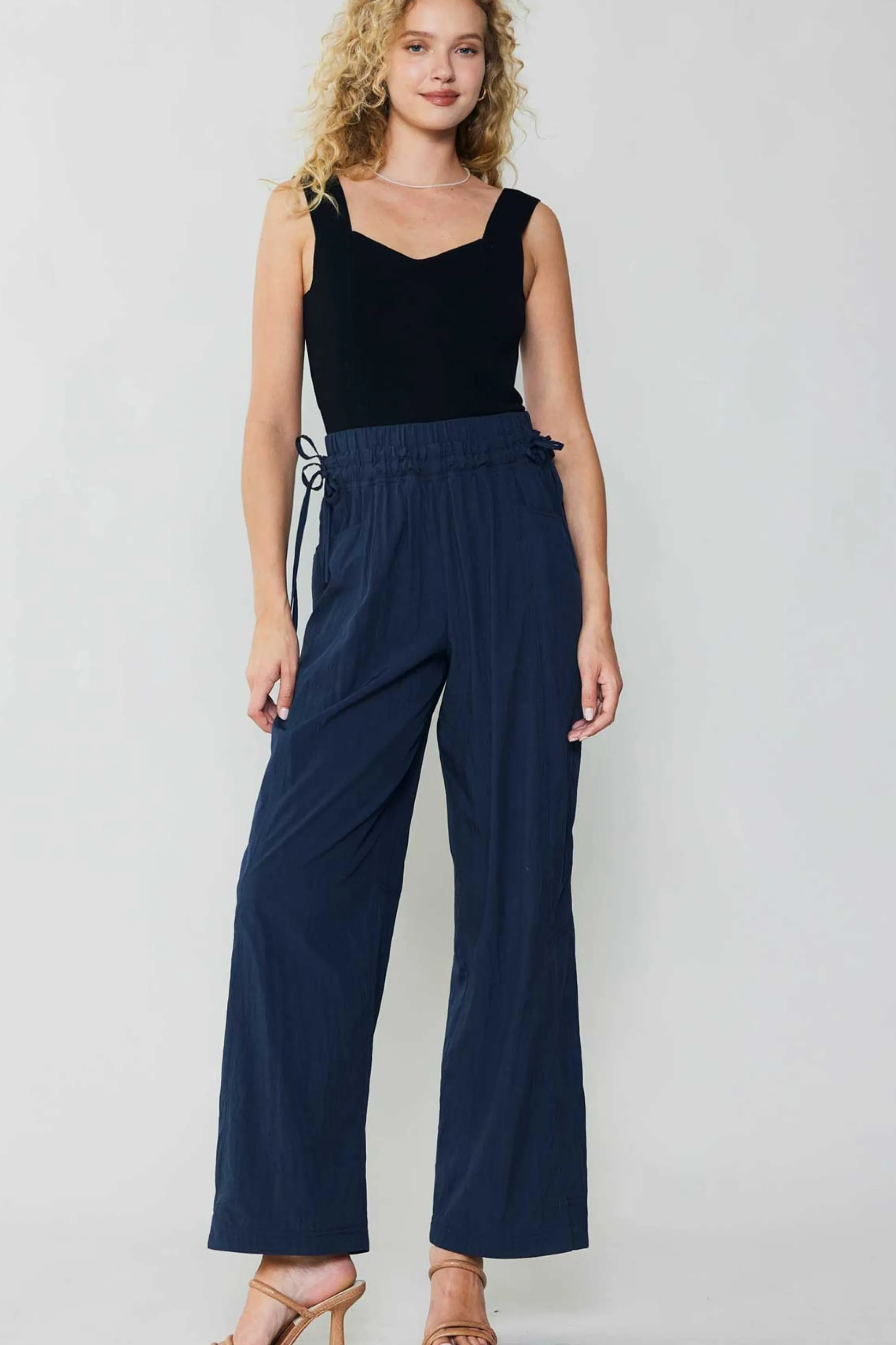 Adjustable Waist Pants<Current Air New