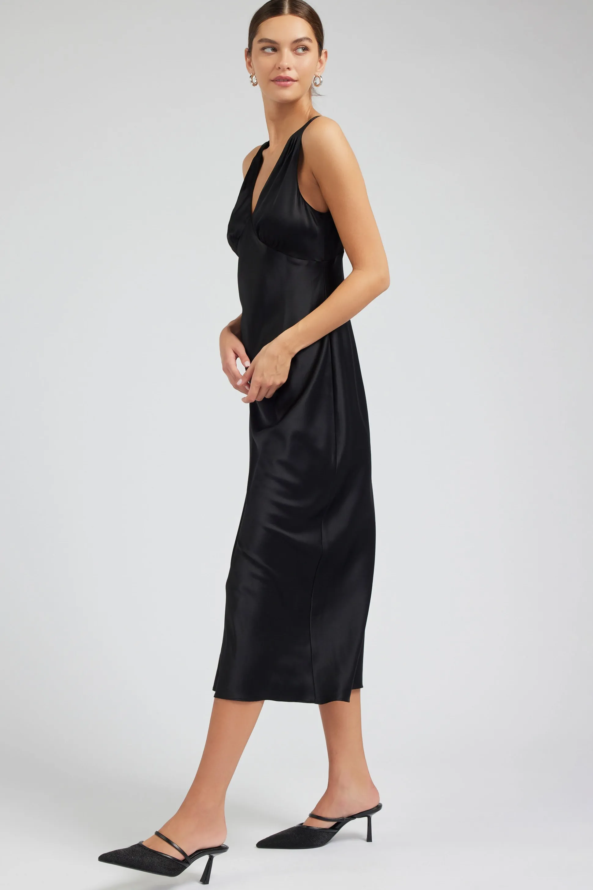 Silk Sweetheart Maxi Dress<Current Air Fashion