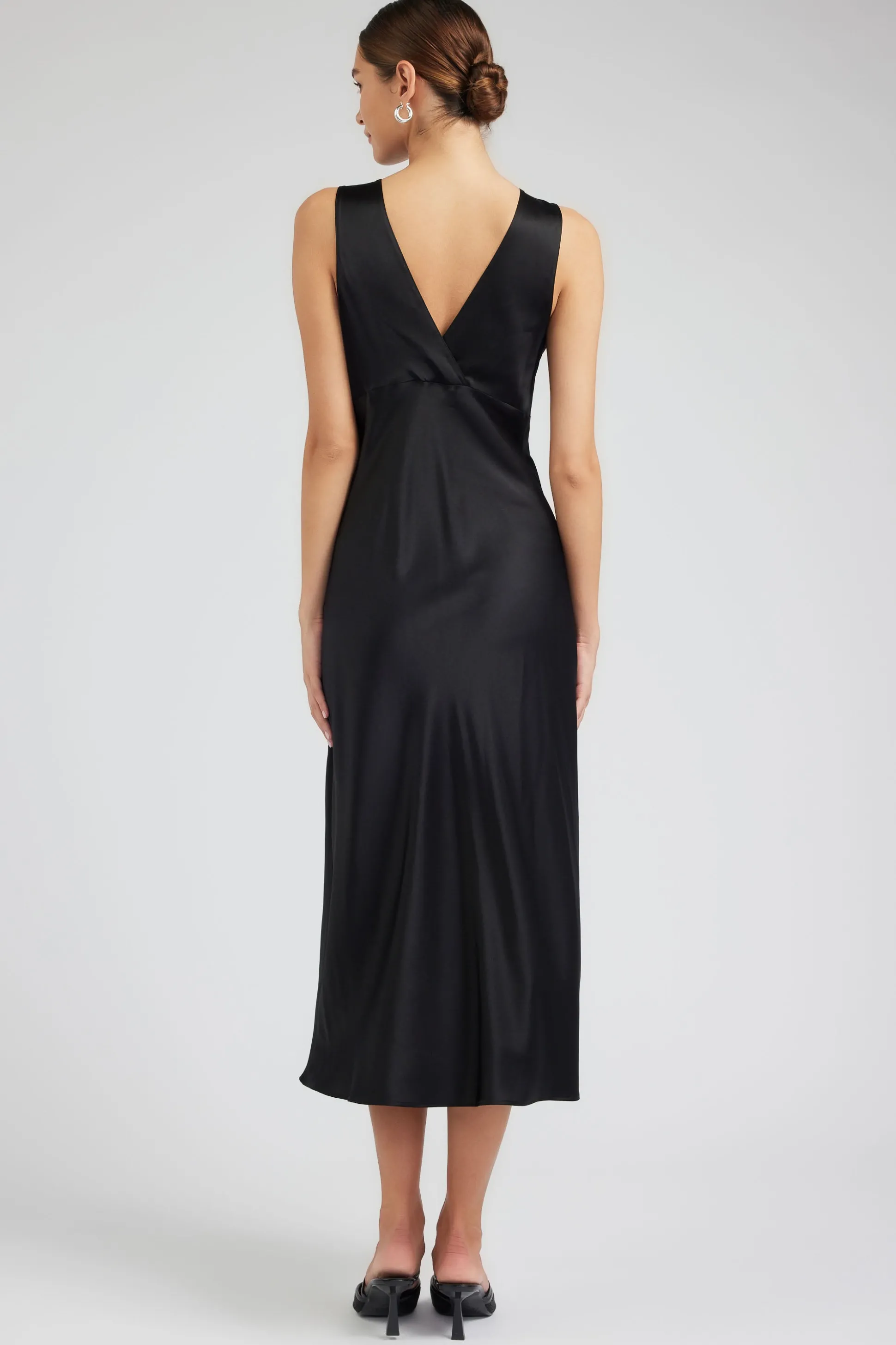 Silk Sweetheart Maxi Dress<Current Air Fashion