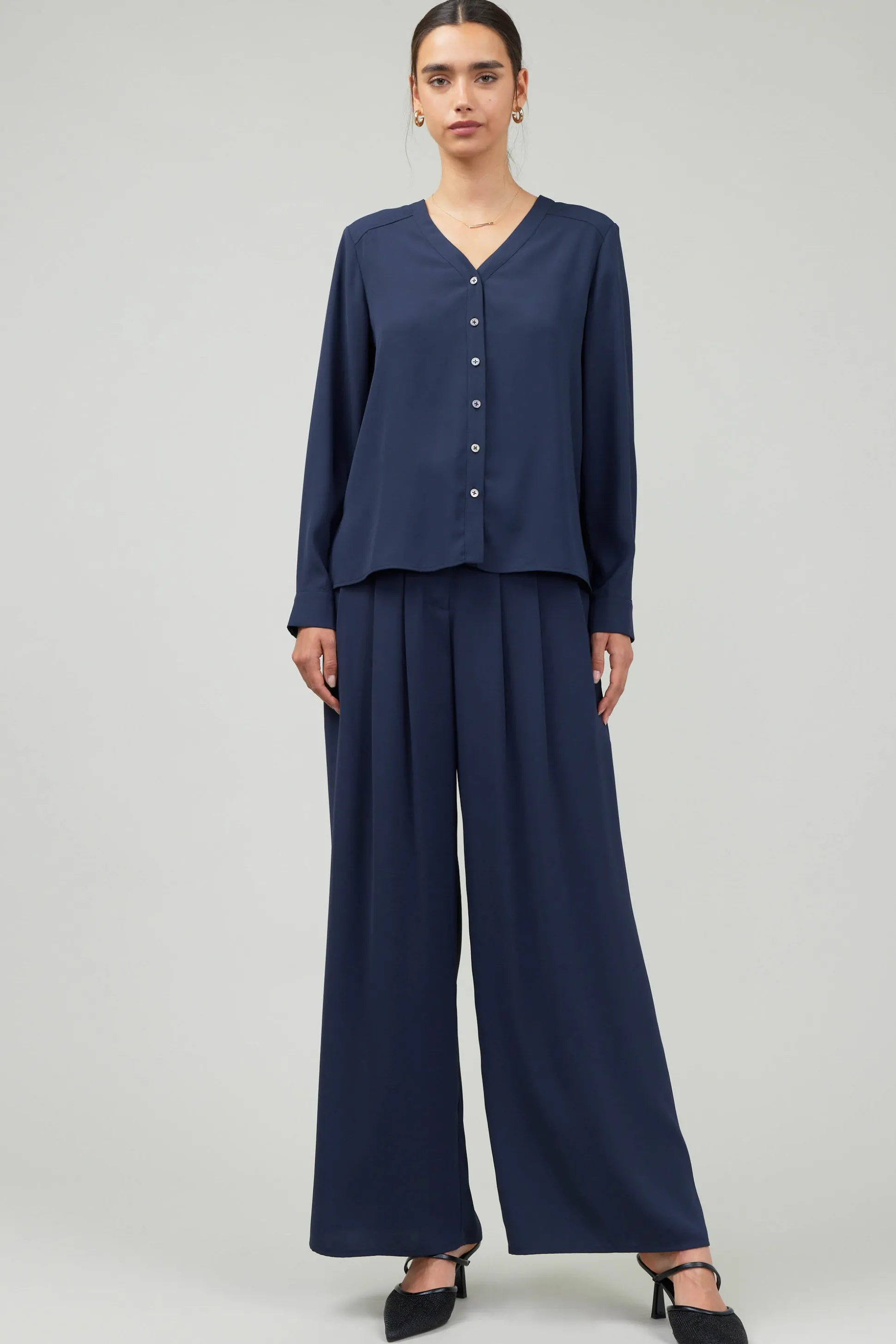 Buttondown Blouse<Current Air Discount