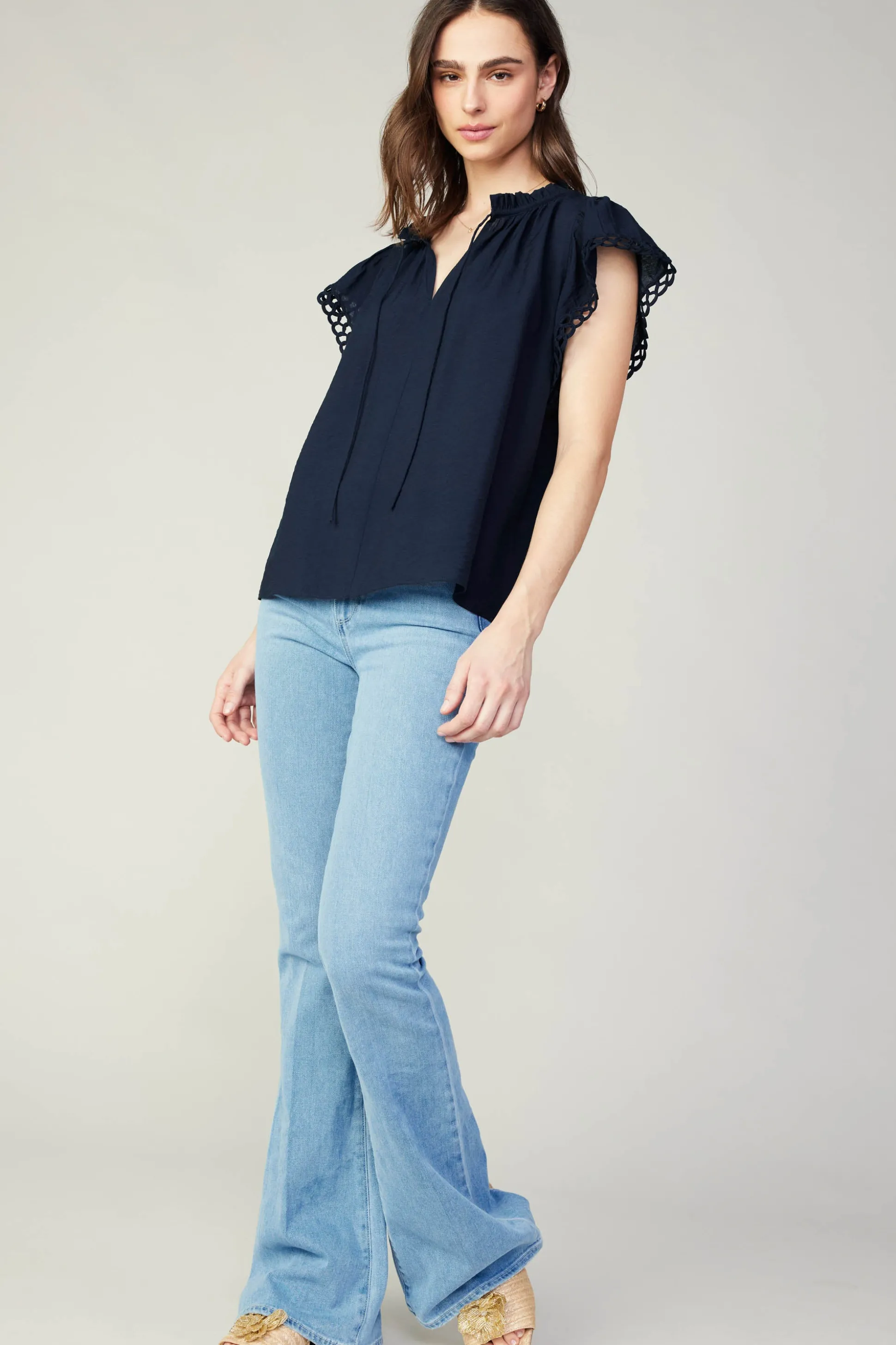 Eyelet Blouse<Current Air Best