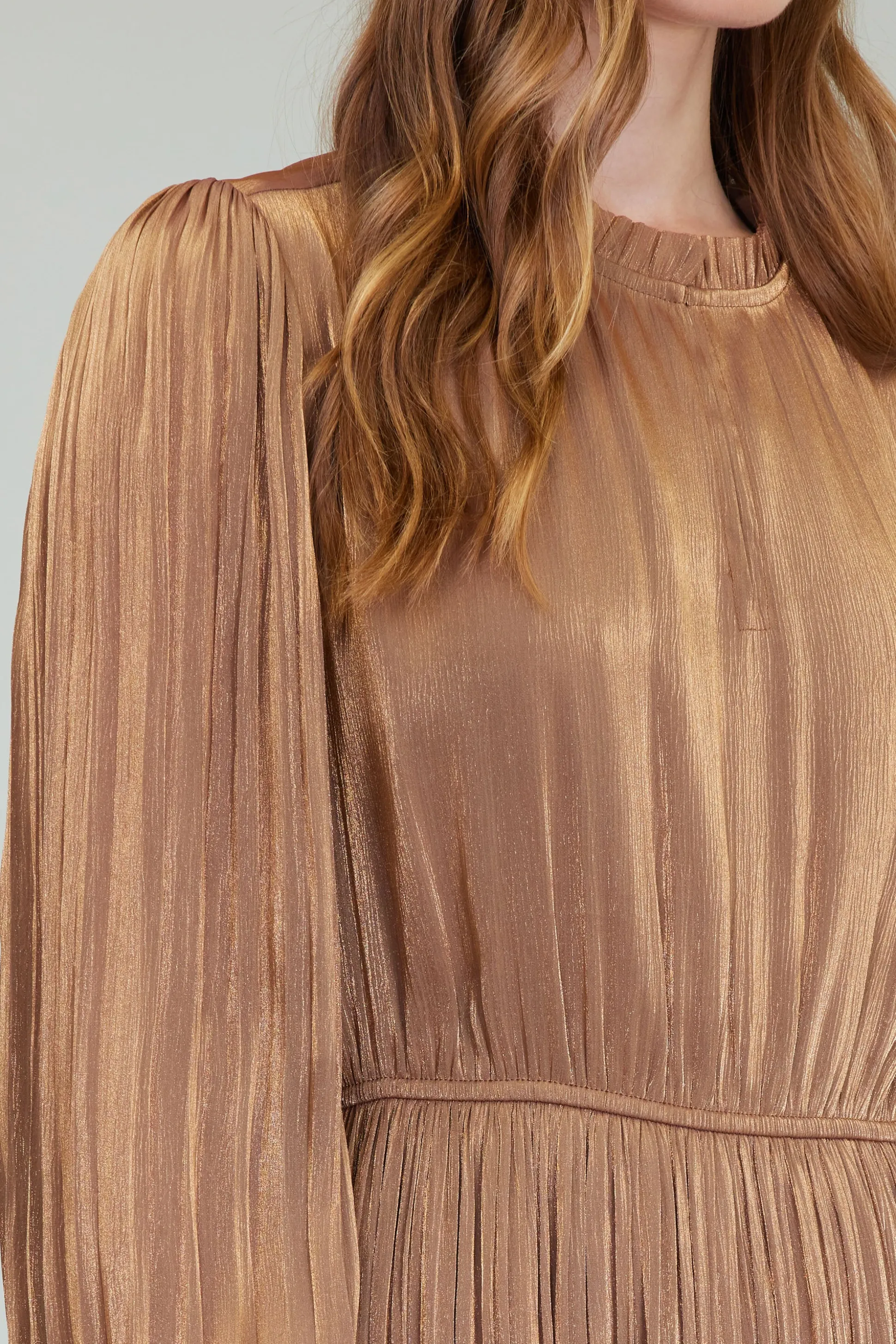 Bristol Pleated Midi Dress<Current Air Outlet