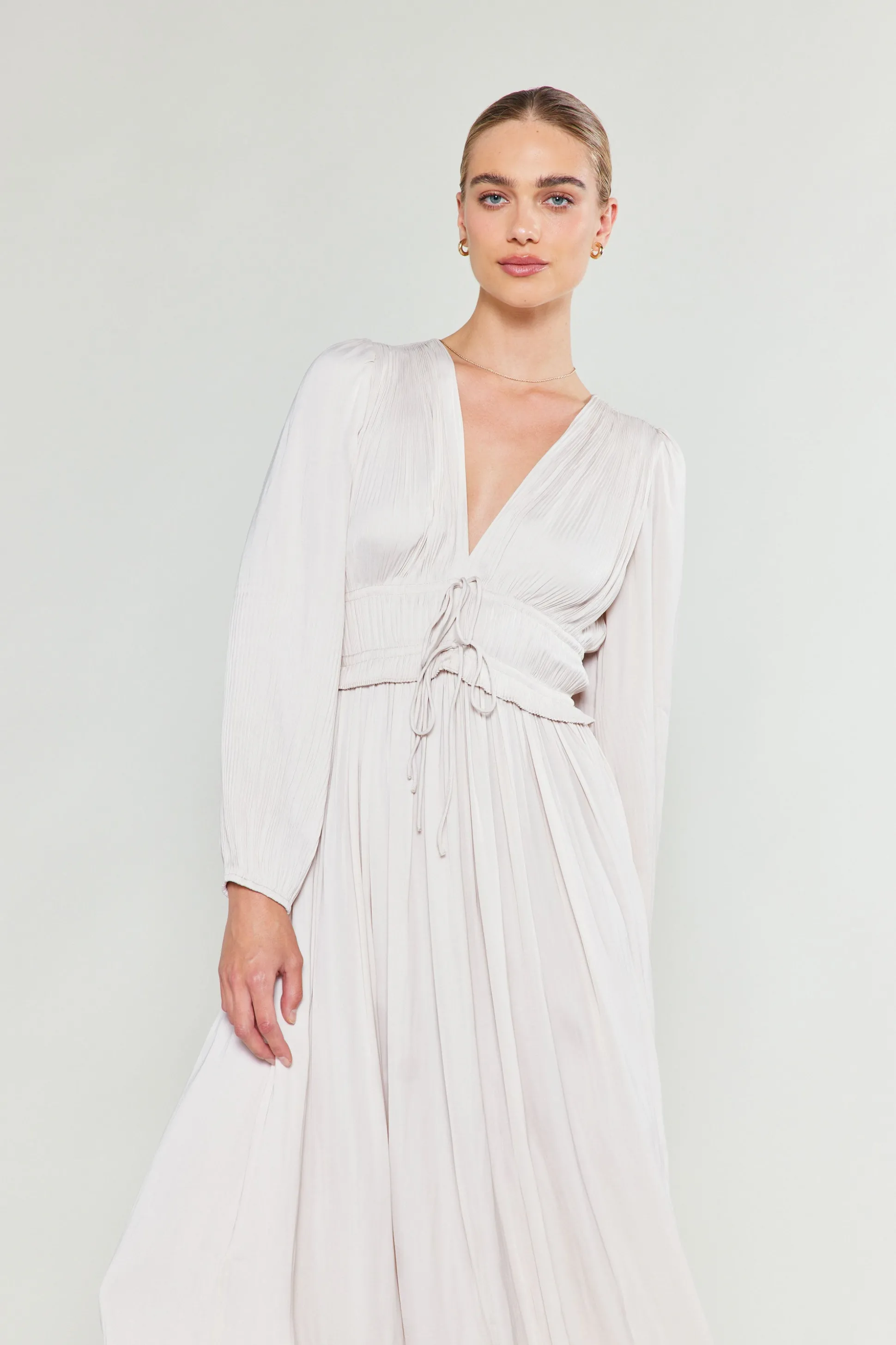 Sidonie Pleated Maxi Dress<Current Air Outlet
