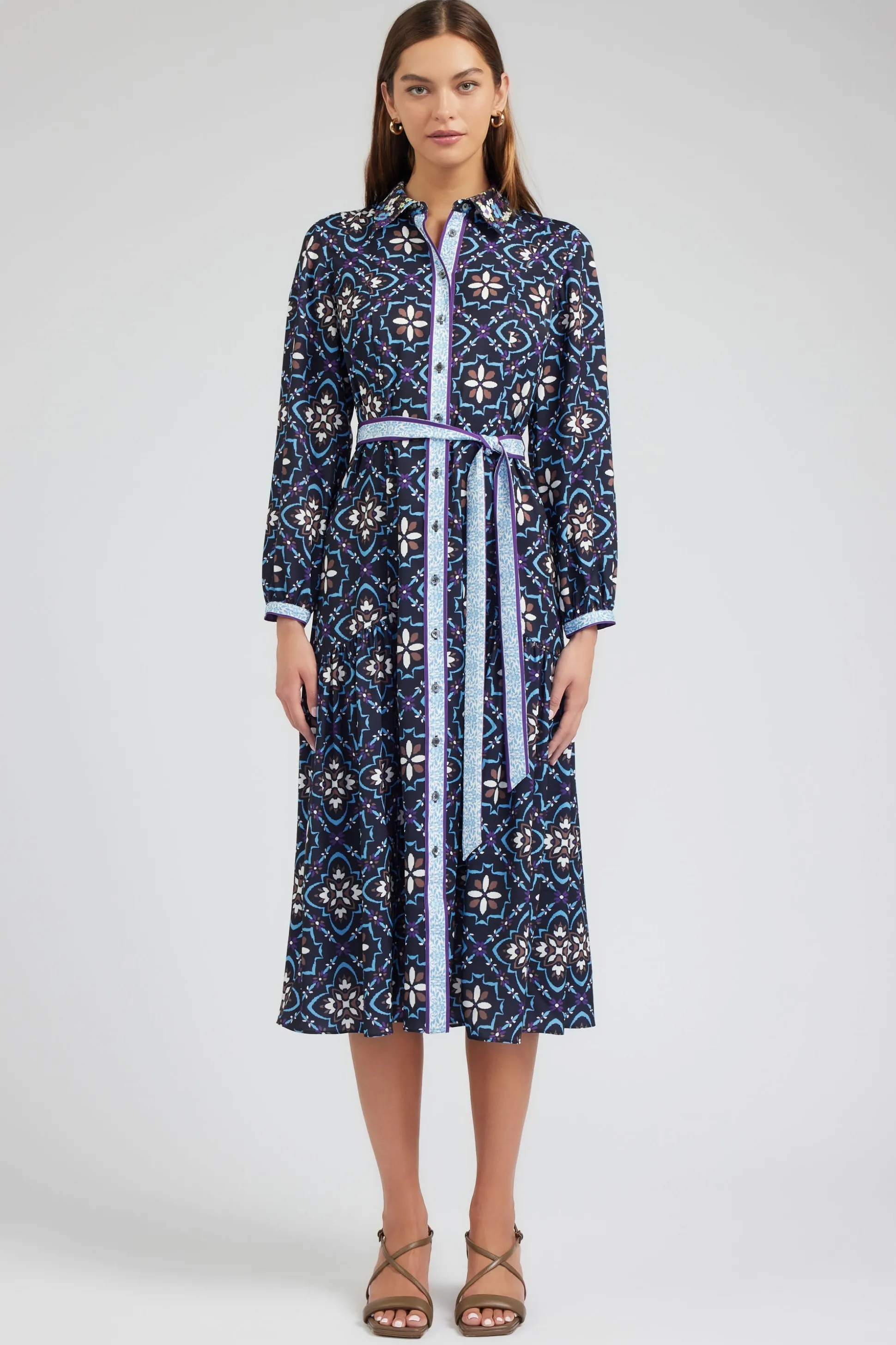 Kaleidoscope Motif Maxi Dress<Current Air Sale