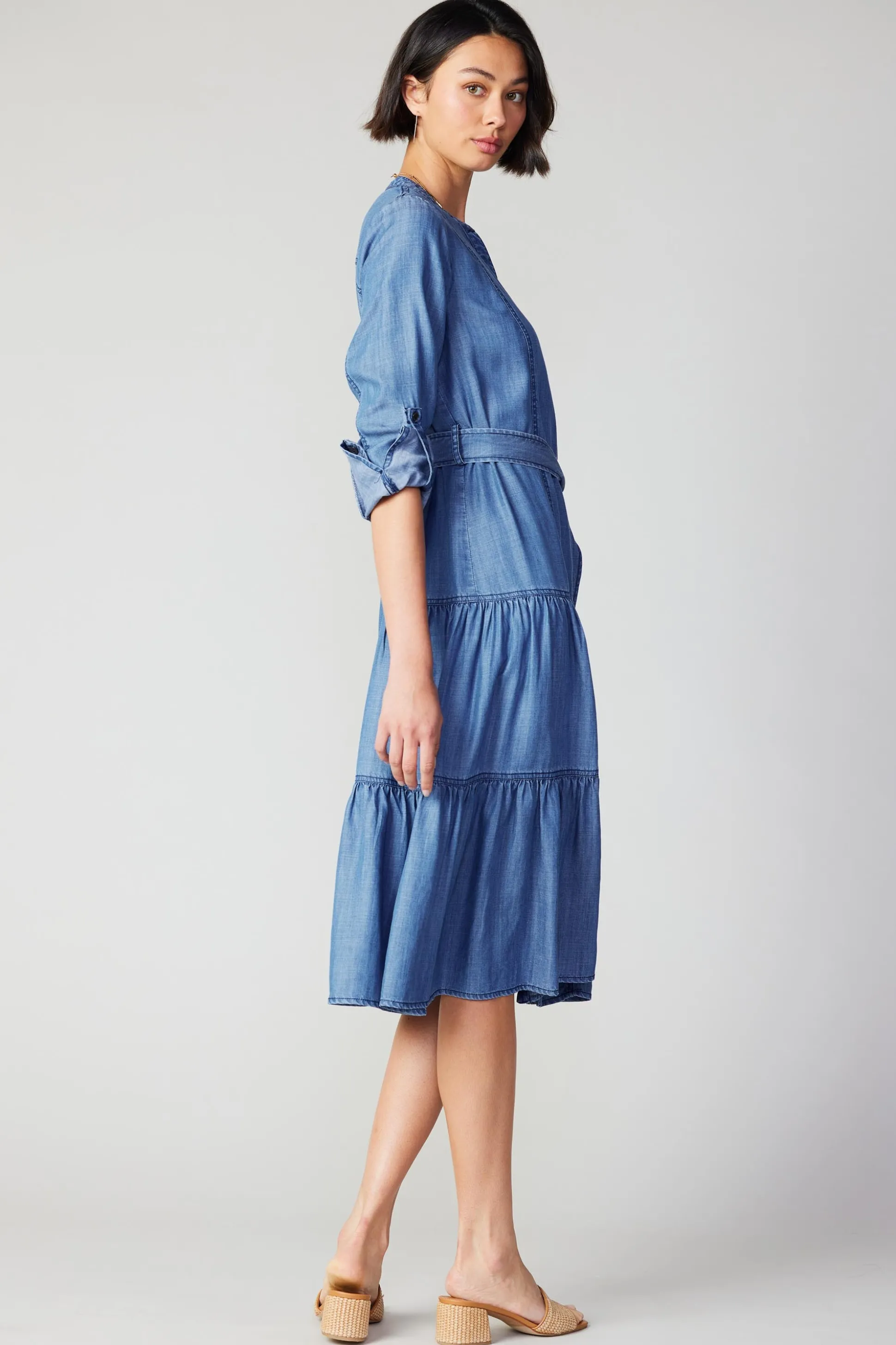 Buttondown Dress<Current Air Online