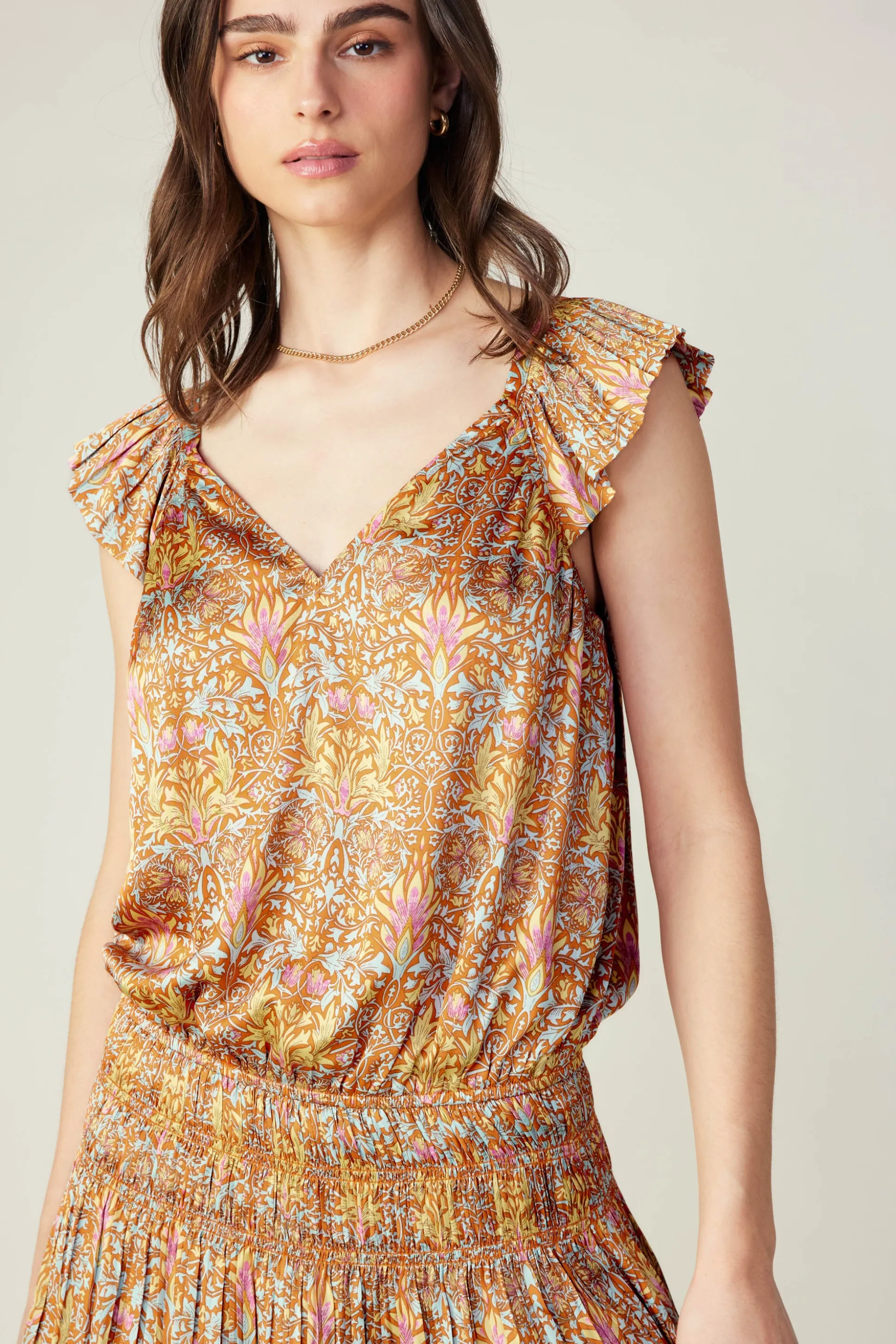 Sweetheart Smocked Mini Dress<Current Air Online