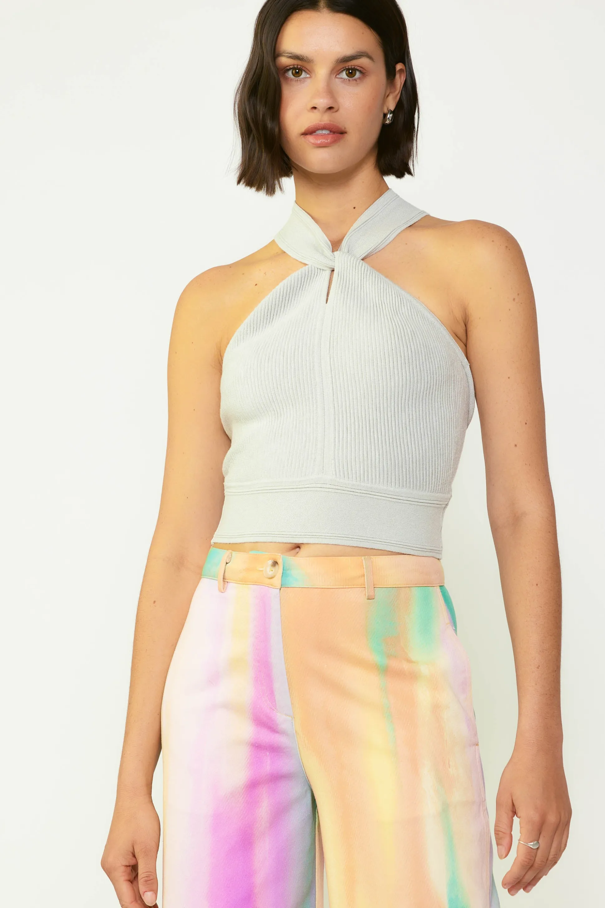 Cross Sweater Tank Top<Current Air Discount