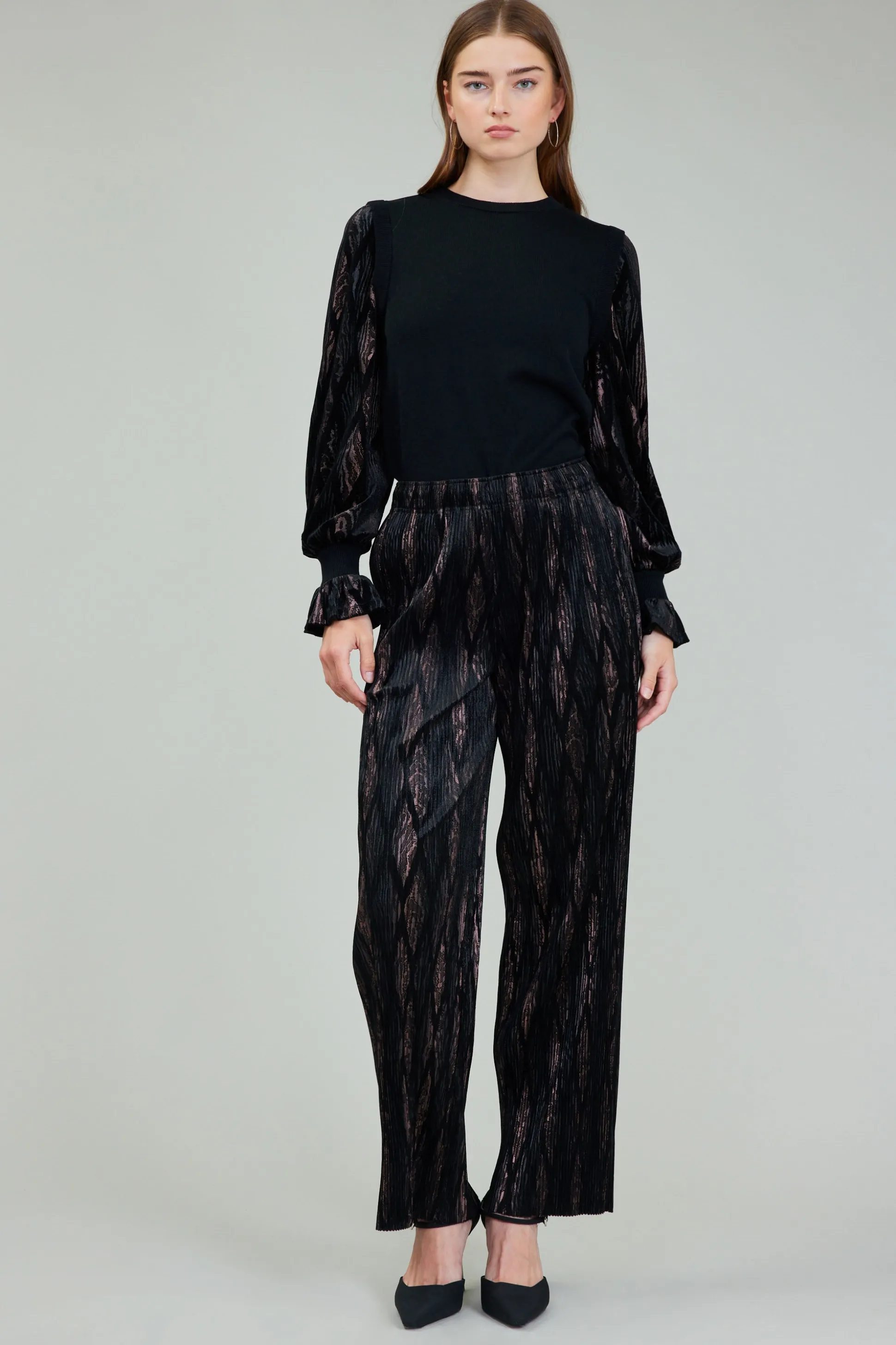 Elastic Waist Long Pants<Current Air Discount