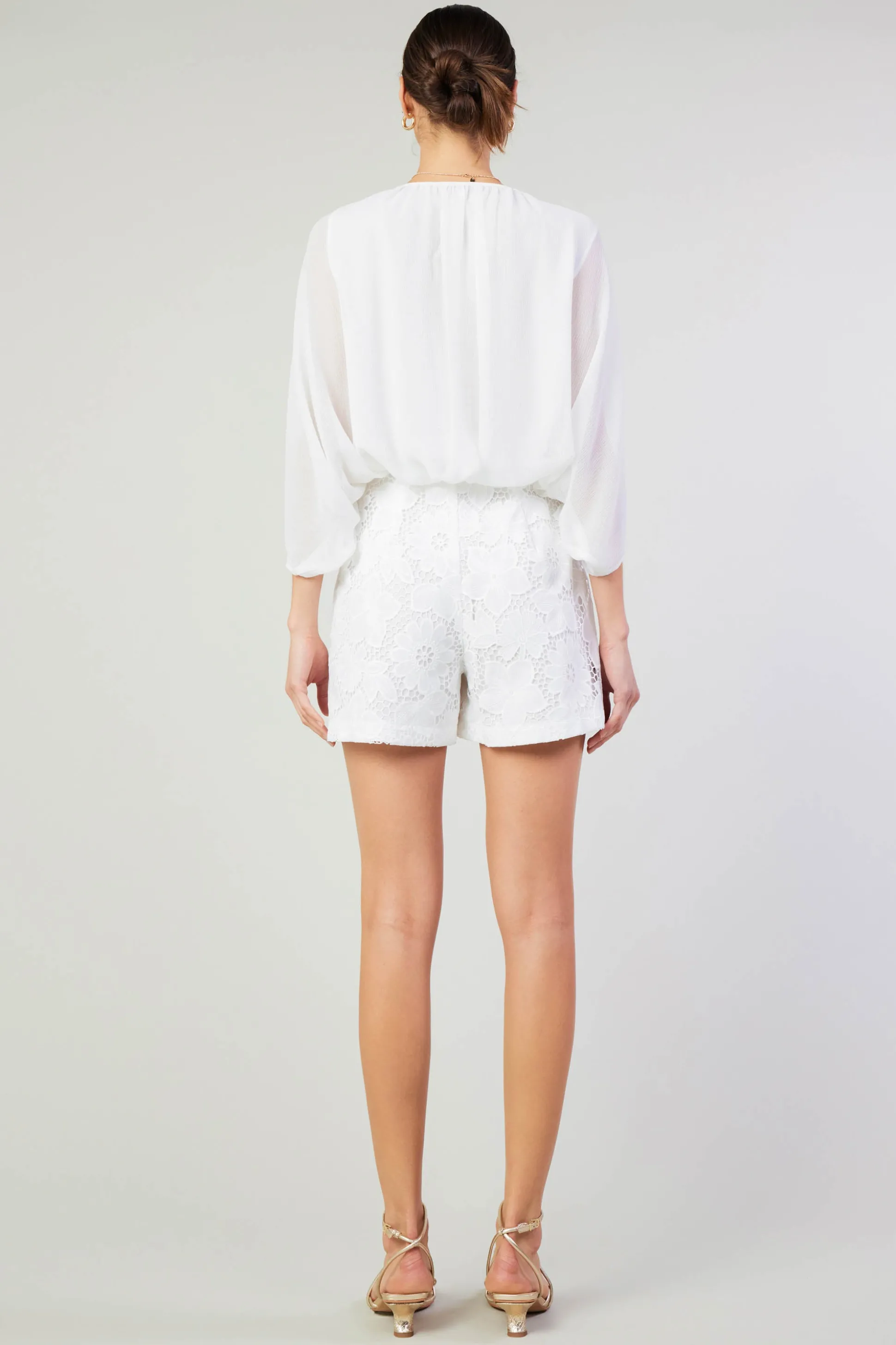 Alessia Dolman Sleeved Blouse<Current Air Best