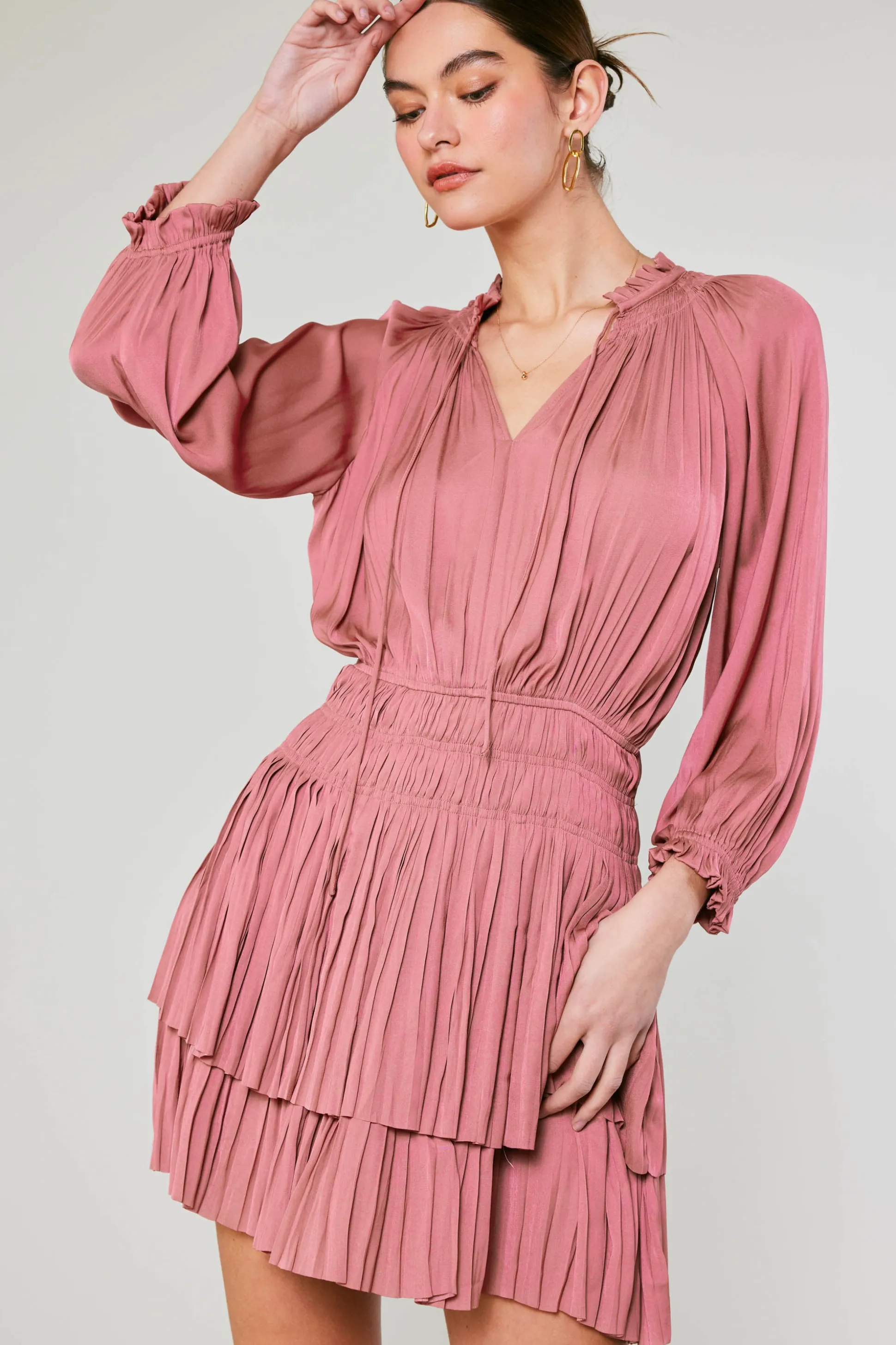 Cecile Smocked Mini Dress<Current Air Outlet