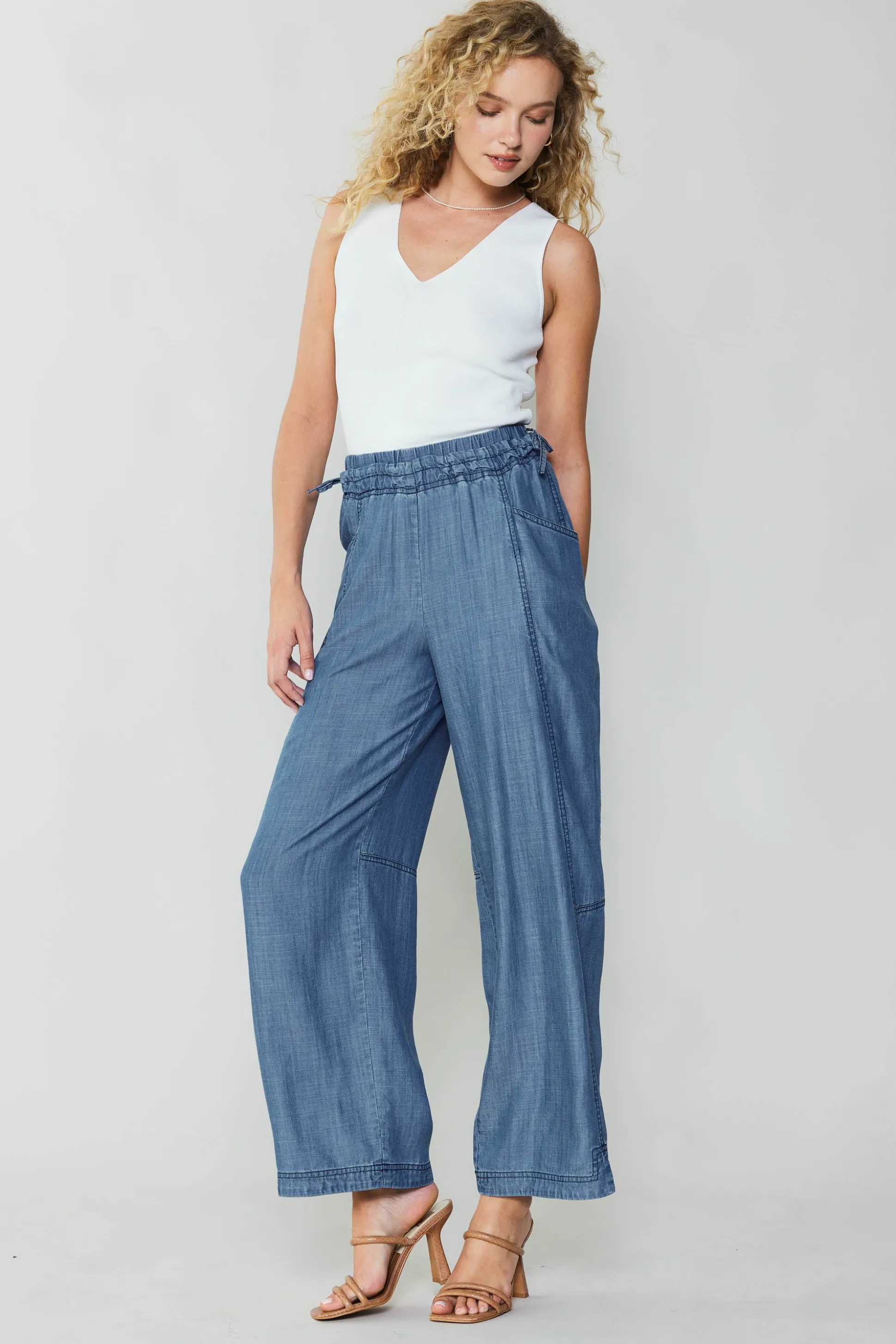 Adjustable Waist Pants<Current Air Outlet