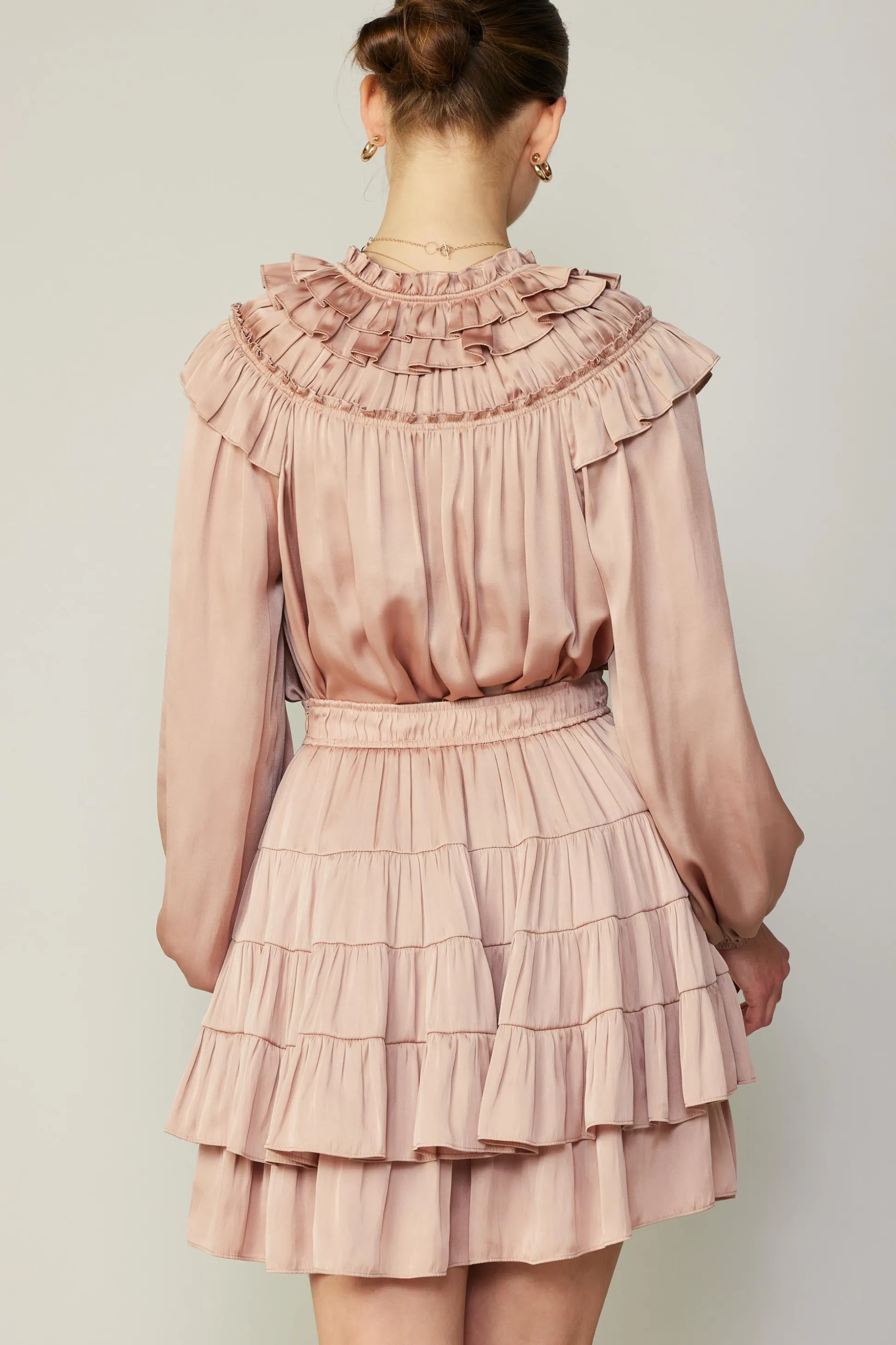 Tiered Mini Skirt<Current Air Discount